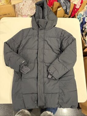 all in motion Kids Black Puffer Jacket with Hood